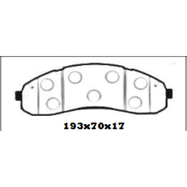 PASTILLAS DE FRENO DELANTERO HYUNDAI / KIA ( ITAL: 645 ) - BBP FULL COPP